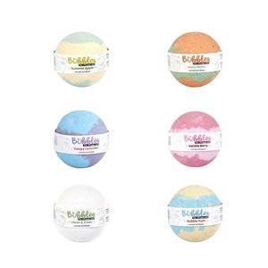 Set 6 bile de baie pentru copii Bubbles 6x115 g imagine