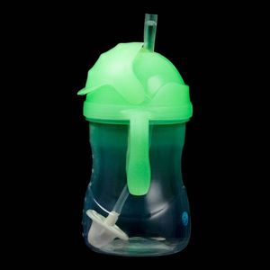 Cana cu pai b.box 240 ml +6 luni glow in the dark imagine