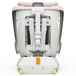 Scaun auto Tweety Plus Deluxe Buf Boof i-size rotativ 360 cu isofix 40-150 cm lightpink imagine