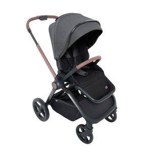 Carucior copii duo Chicco Mysa de la nastere pana la 22Kg Black Satin imagine