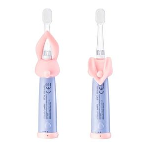 Periuta de dinti electrica Vitammy Bunny Light Pink pentru copii 0-3 ani imagine