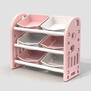 Organizator pentru jucarii Nichiduta Butterfly Pink imagine