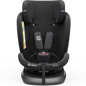 Scaun auto Tweety Plus Deluxe Buf Boof i-size rotativ 360 cu isofix 40-150 cm blackjeans imagine