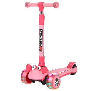 Trotineta pliabila pentru copii Nichiduta Scooter Crab Pink imagine