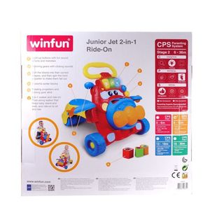 Jucarie junior ride-on Winfun jet 2 in 1 imagine