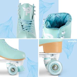 Patine cu rotile ajustabile Prettyfly marime 35-38 Blue imagine