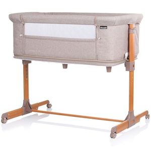 Patut Co-Sleeper si Tarc Chipolino Mommy n Me beige wood imagine