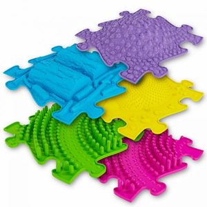 Covoras ortopedic senzorial puzzle set 3D extins A Muffik imagine