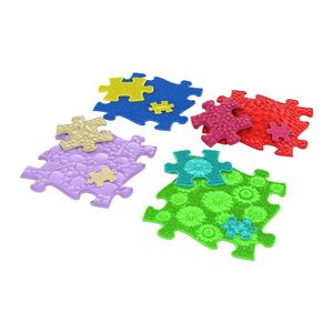 Covoras ortopedic senzorial puzzle set joc de memorie tactil imagine