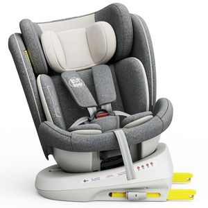 Scaun Auto Tweety Plus Deluxe Buf Boof i-size rotativ 360 cu Isofix 40-150 cm CreamGrey imagine