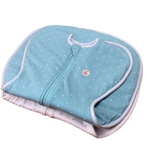 Set 2 saci de dormit nou-nascut Swaddle First Sleep Calm Star 1 tog Star Light 1.5 tog imagine