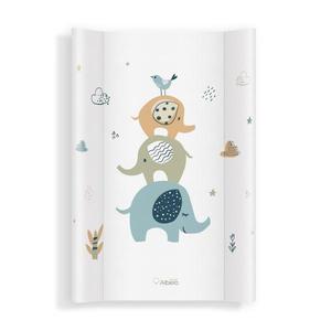 Saltea de infasat bebe cu intaritura 70x47, 5 Klups 434 Elephants imagine