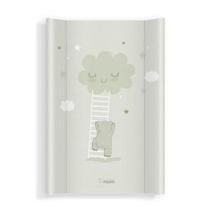 Saltea de infasat bebe cu intaritura 70x47, 5 Klups 436 Walk in the Clouds Mint imagine