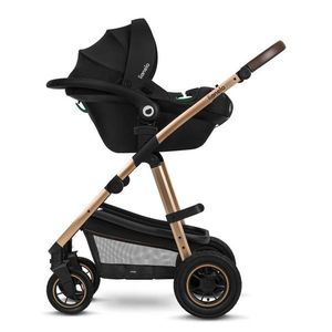 Carucior Amber 2 in 1 Lionelo reversibil pana la 22 kg negru imagine