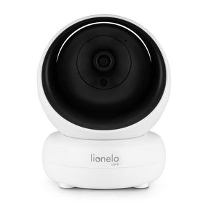 Videofon Babyline 8.3 Lionelo cu termometru si melodii rotire 360 grade alb imagine