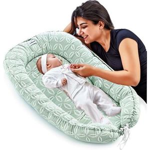 Saltea reductor BabyNest Between parents Mint Rings imagine