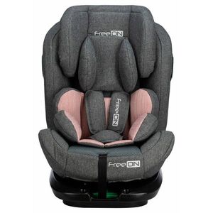 Scaun auto Ultima 0-12 ani rotire 360 grade Isofix I-Size si Top Tether pink imagine