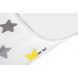 Paturica impermeabila pentru schimbat scutece Akuku 50x70cm Stars imagine