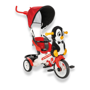 Tricicleta pentru copii Pilsan cu maner parental Dream Pinguin imagine