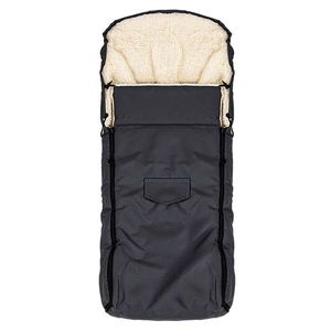 Sac de dormit impermeabil de lana Nativo Winter 110x40 cm pentru landoucaruciorsanie Grafit imagine