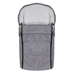 Sac de dormit impermeabil polar Nativo 95x40 cm Gri imagine