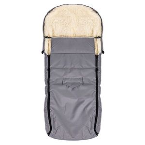 Sac de dormit impermeabil de lana Nativo Winter 110x40 cm pentru landoucaruciorsanie Gri imagine