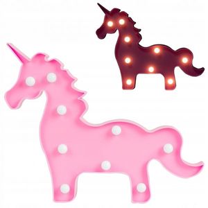 Lampa de veghe in forma de unicorn Nukido Roz imagine