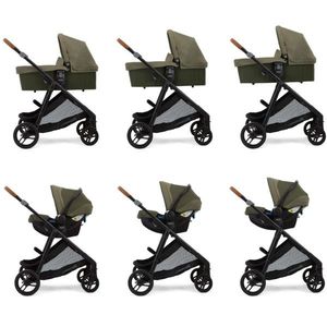 Carucior 3 in 1 Graco Near2Me Khaki i-Size imagine