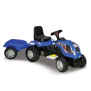 Tractor electric cu remorca Micromax MMX Blue imagine