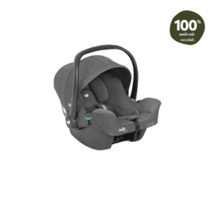 Scoica auto Joie i-Snug 2 cu tetiera reglabila 40-75 cm Shell Gray colectia Cycle testata ADAC si certificata R129 imagine