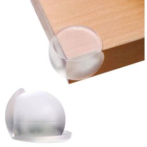 Protectie pentru colt mobilier din Silicon 3x3 cm Transparent imagine