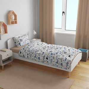 Set lenjerie de pat cu 2 piese 140x200cm Blue Ocean imagine