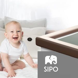 Rola protectie din spuma groasa Sipo Baby Safety pentru colturi mobilier 2 metri maro imagine