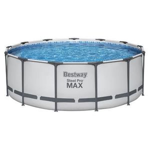 Piscina rotunda Steel Pro Max Bestway 396 x 122 cm imagine