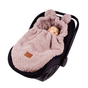 Saculet de dormit multifunctional pentru caruciorscaun auto Floo for Baby Mini Me Oita Roz imagine