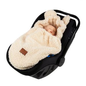 Saculet de dormit multifunctional pentru caruciorscaun auto Floo for Baby Mini Me Oita Bej imagine