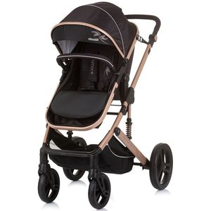 Carucior Chipolino Amore 2 in 1 obsidian gold imagine