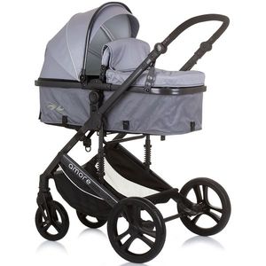 Carucior Chipolino Amore 3 in 1 Ash grey i-Size imagine