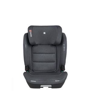 Scaun auto cu isofix KikkaBoo 100-150 cm i-Scout i-SIZE Dark Grey imagine