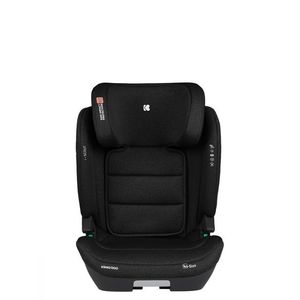 Scaun auto cu isofix KikkaBoo 100-150 cm i-Scout i-SIZE Black imagine