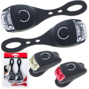 Set Lumina LED pentru bicicleta fataspate 2 bucati imagine