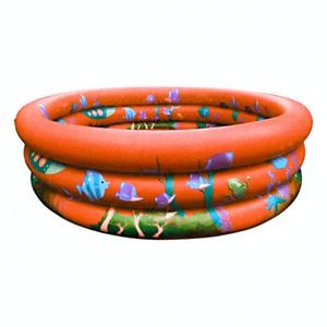 Piscina gonflabila pentru copii 110 cm x 38 cm Orange imagine