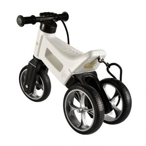 Bicicleta fara pedale Funny Wheels Rider SuperSport 2 in 1 Jawa White imagine