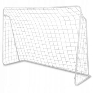 Poarta mare pentru fotbal Neo-Sport cu covoras numerotat 245x80x155 cm imagine