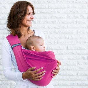 Sling bebe 4in1 Minimonkey Pink imagine