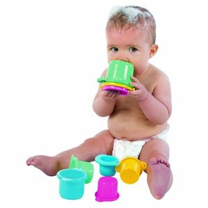 Jucarie de baie Playgro Croc Cups 8 piese imagine