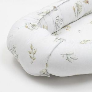 Baby Nest multifunctional New Baby 88x50 cm 0-3 luni White Goose imagine