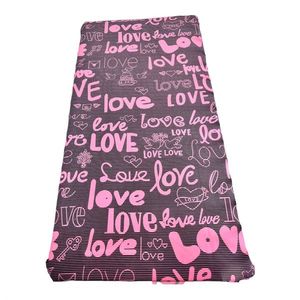 Cearsaf cu elastic pe colt 120x60 cm Love imagine