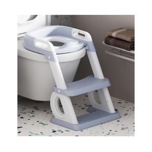 Reductor pliabil pentru toaleta multifunctional Little Mom Blue imagine