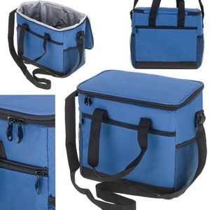 Geanta termica pentru picnic capacitate 16 L Navy Blue imagine